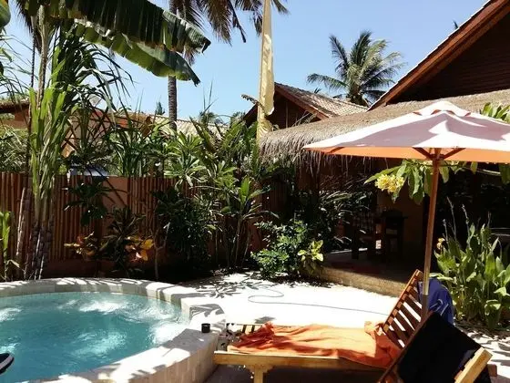 Santan Gili Cottages - Havuz