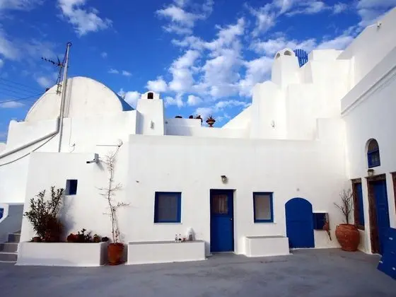 Santorini Caves - Dış Mekan