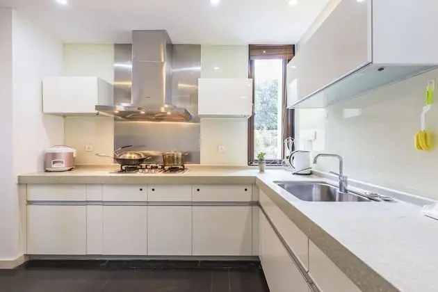 Sanya Chenxi Holiday Villa Apartment - Mutfak