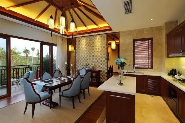 SANYA OCEAN SONIC BANLING HOTSPRING RESORT - Mutfak