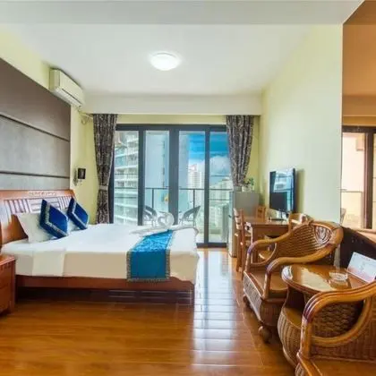 Sanya Sea View Holiday Apartment - Oda