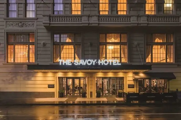 The Savoy Hotel on Little Collins Melbourne - Dış Mekan