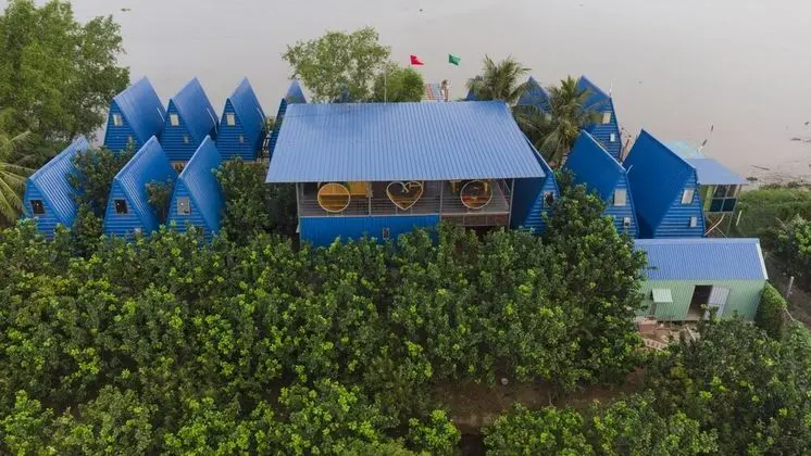 S'Bungalow Ben Tre - Dış Mekan