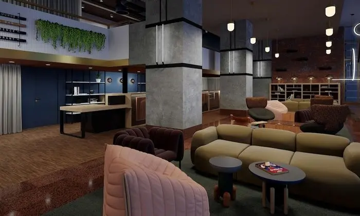 Scandic Helsinki Hub - Lobi