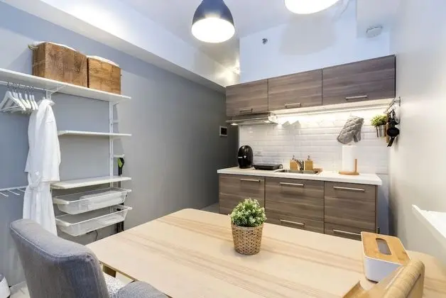 Scandinavian Studio at The Pearl Place - Mutfak
