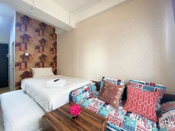 Scandinavian Studio Room At Grand Asia Afrika Apartment - Oda