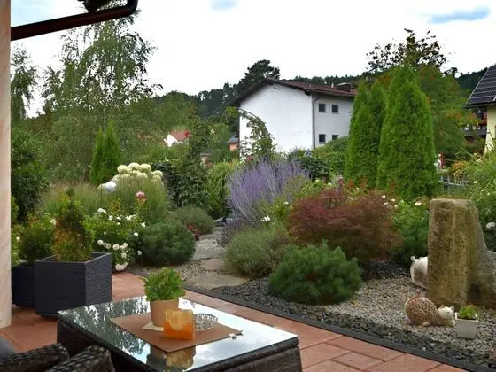 Scenic Apartment With Balcony, Garden, Deckchairs, Barbecue - Dış Mekan