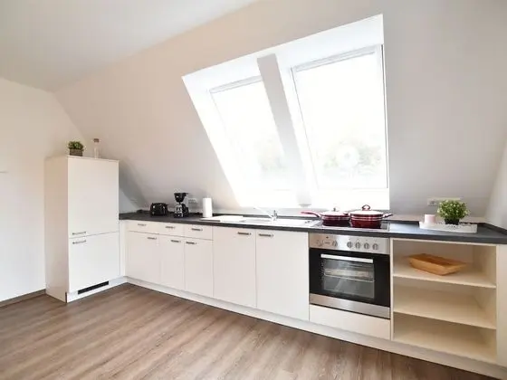 Scenic Apartment in Insel Poel With Terrace - Mutfak