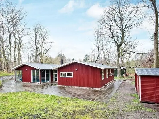 Scenic Holiday Home in Glesborg With Whirlpool