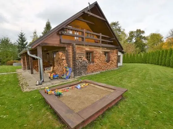 Scenic Holiday Home in Šluknov With Garden - Dış Mekan