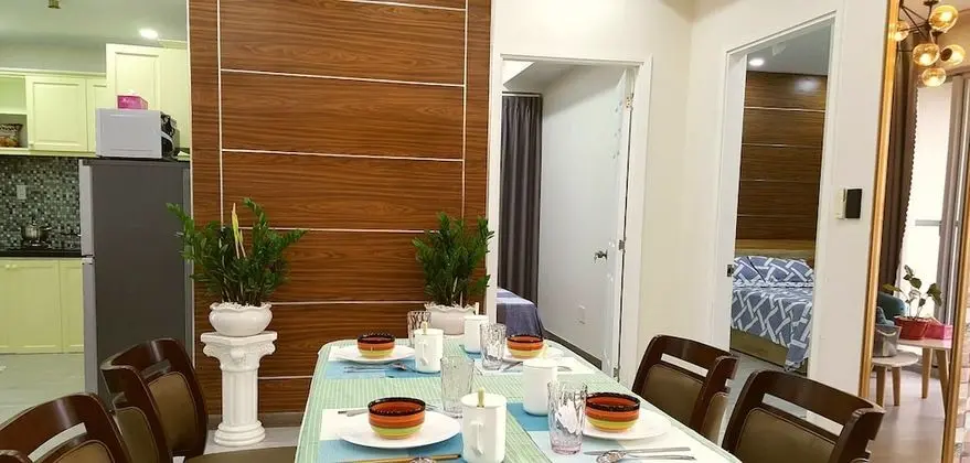 Scenic Valley Luxury 2BR SW Pool 07th - Oda Düzeni