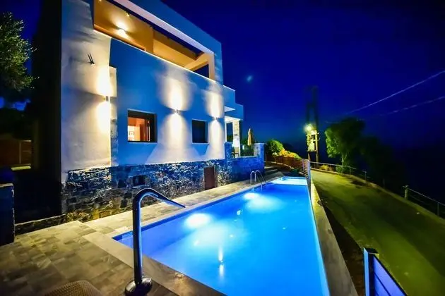 Sea Front Panorama Villa Private Pool - Dış Mekan