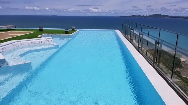 Sea view 253 The Base Central Pattaya - Havuz