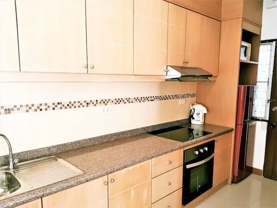 Sea View Corner Condo Jomtien - Mutfak