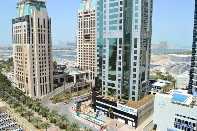 Sea view furnished STUDIO with balcony in Marina - JMI - Dış Mekan