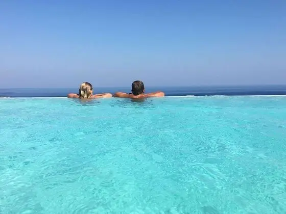 Sea View Villa in Kalythies with Private Pool near 3 Beaches - Havuz
