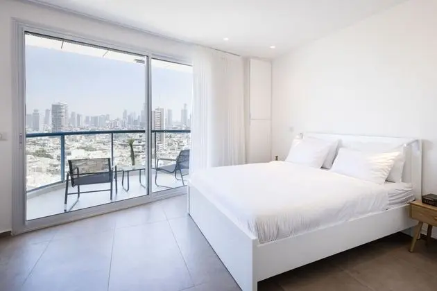 Sea View Luxury W Balcony- Hayarkon 78 - Dış Mekan