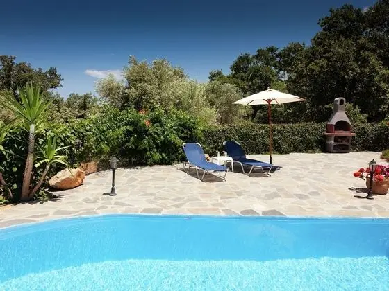 Sea View Villa in Prinès with Private Pool near Rethymnon - Havuz