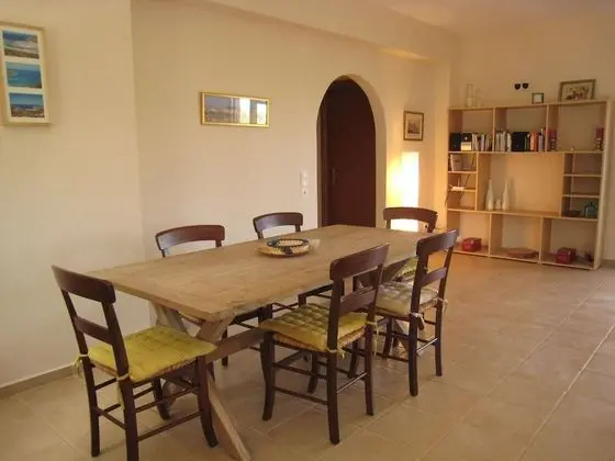 Sea View Villa in Prinès with Private Pool near Rethymnon - Yerinde Yemek