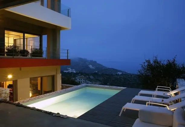 Sea View Villa Schinias - Havuz