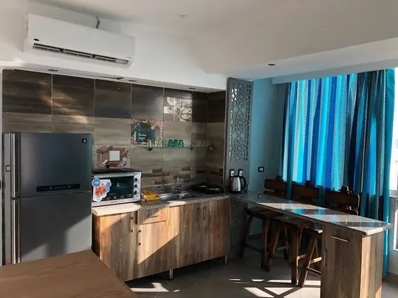 Sea view Studio at heart of Hurghada - Mutfak