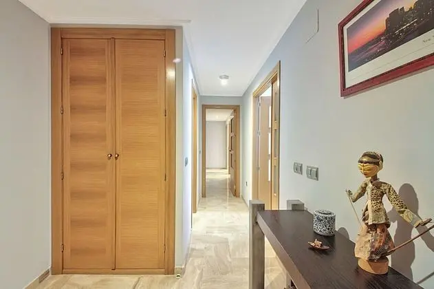 Sea view terrace apartment wifi parking - İç Mekan