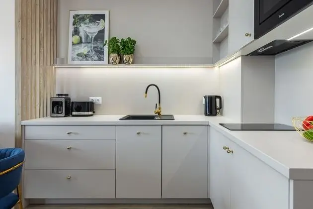 Seaside Apartamenty Porta Mare - Mutfak