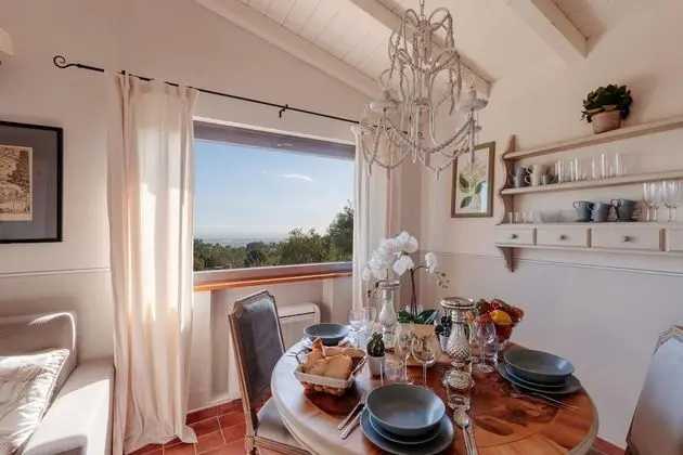 Seaview Alcova a Romantic Farmhouse With Private Pool and a Magnificent View Over the Sea