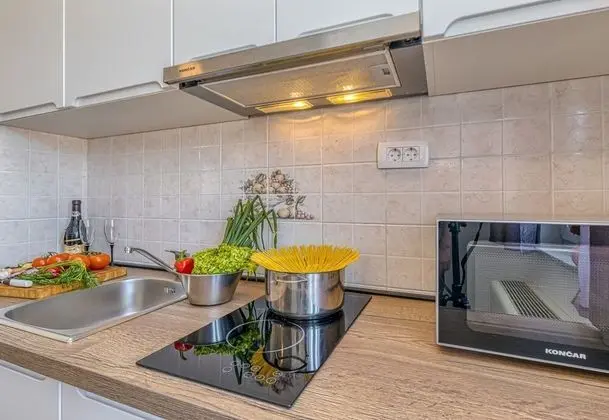 Seaview Apartment Mihaela - Mutfak