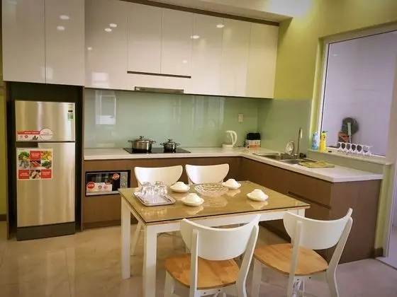 Seaview Front Apartment - Mutfak