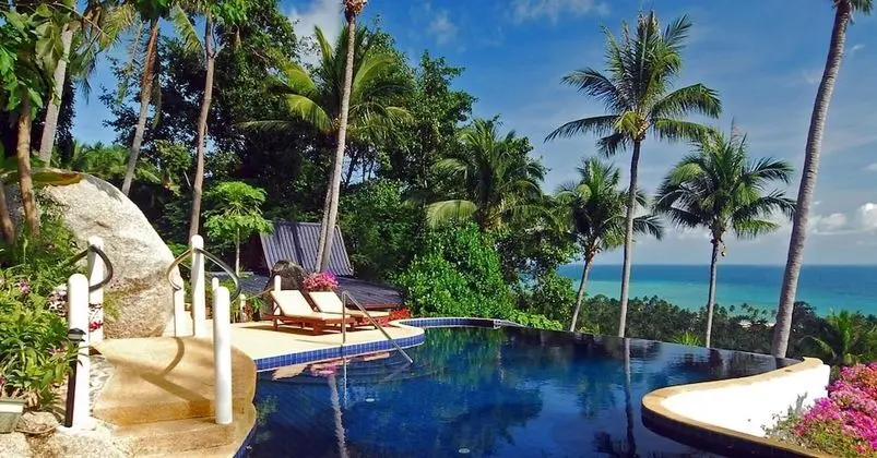 Seaview Paradise Mountain Holiday Villas - Havuz
