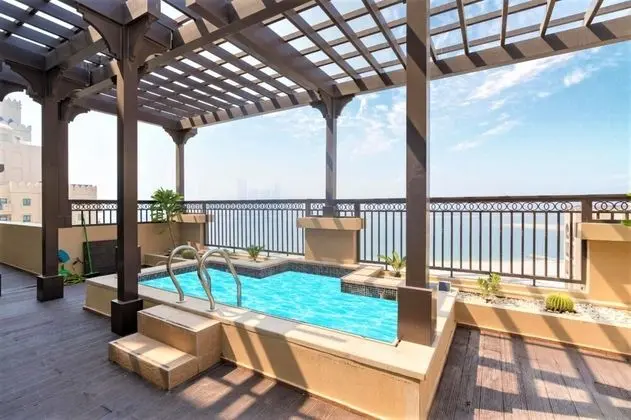 Seaview Penthouse with Private Gym & Outdoor Pool - Havuz