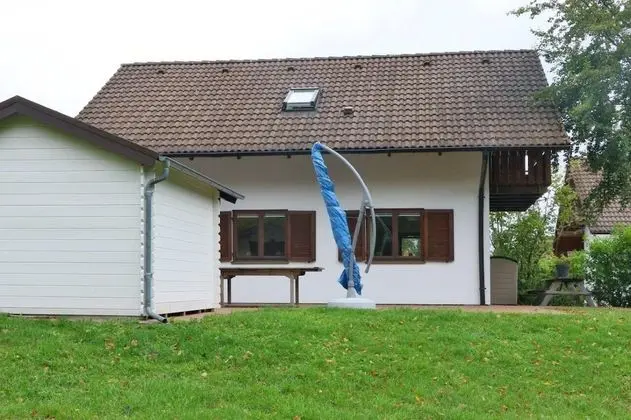 Seepark Kirchheim Ferienhaus bei Anne - Dış Mekan