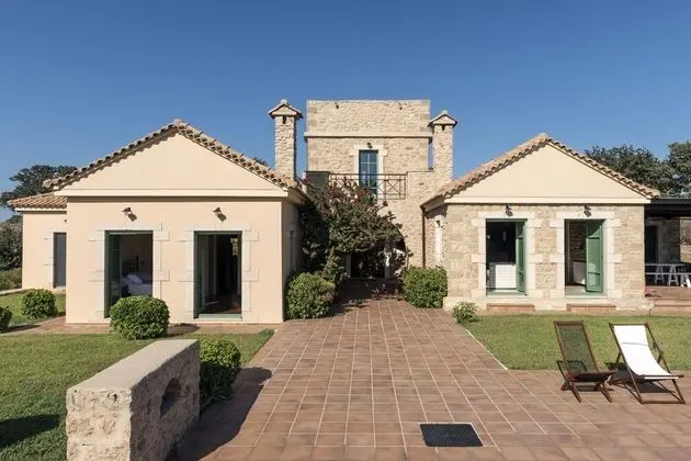 Self-catering Luxury Stone Holiday Villa With Infinity Pool and Panoramic View - Dış Mekan