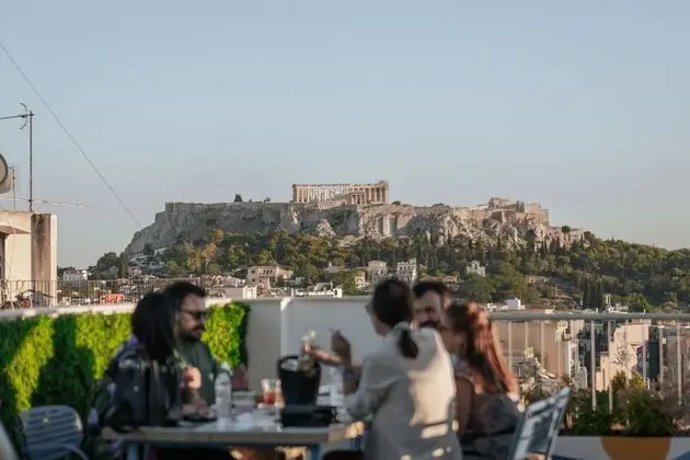 Selina Athens Theatrou - Hostel - Dış Mekan