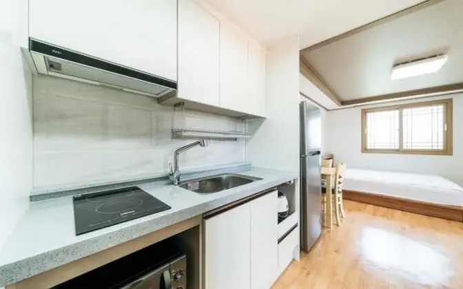 Seogwipo Jungmun Bolia Pension - Mutfak