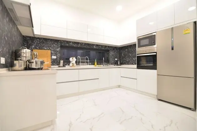 Villa with Shared Pool in Central Pattaya - Palmc19 - Mutfak