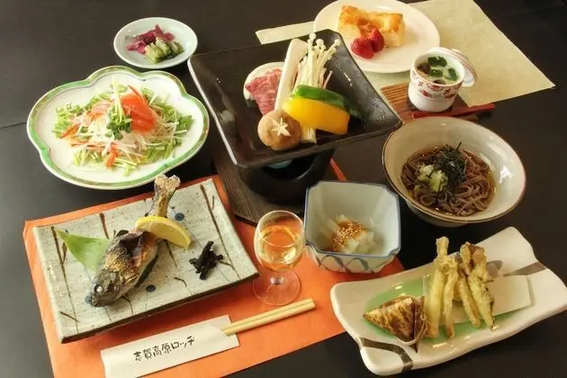 Shigakogen Lodge - Yerinde Yemek