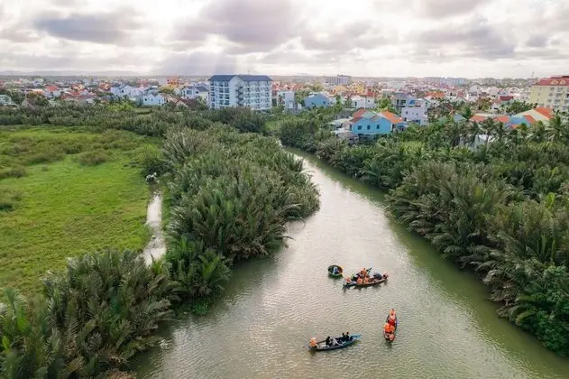 Shining Riverside Hoi An Boutique and Spa - Dış Mekan