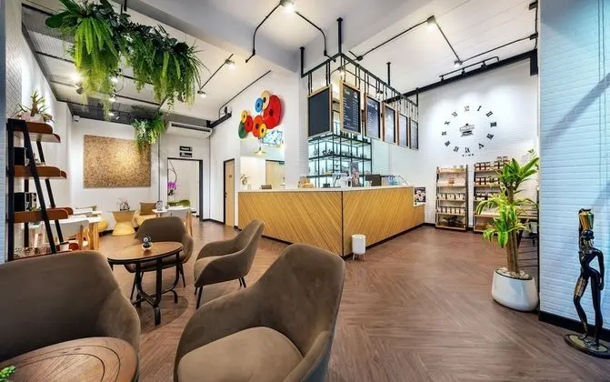 Siam Subway Hostel and Café - Lobi