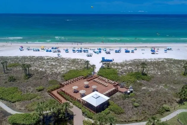 Siesta Dunes on Siesta Key - Plaj
