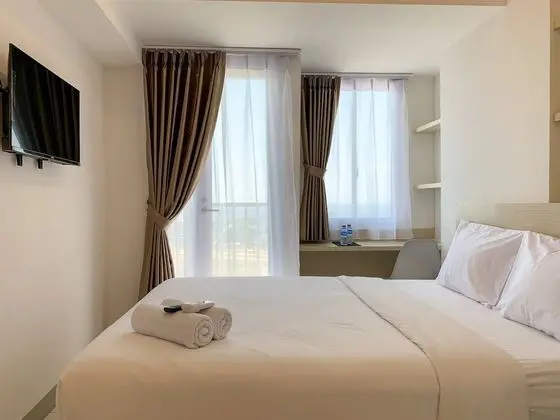 Simple And Cozy Studio Room At Tokyo Riverside Pik 2 Apartment