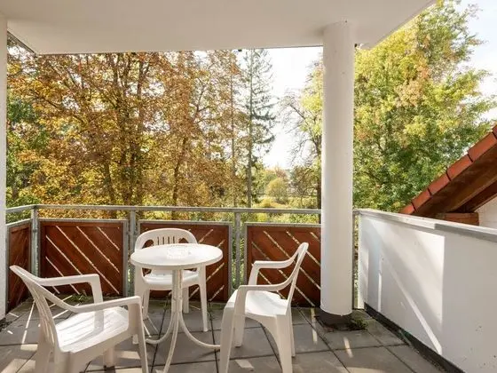 Simplistic Apartment in Bad Dürrheim With Garden & Balcony