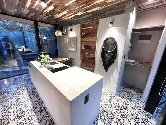 Simply Comfort Stylish Studio TULUM Pool - Mutfak