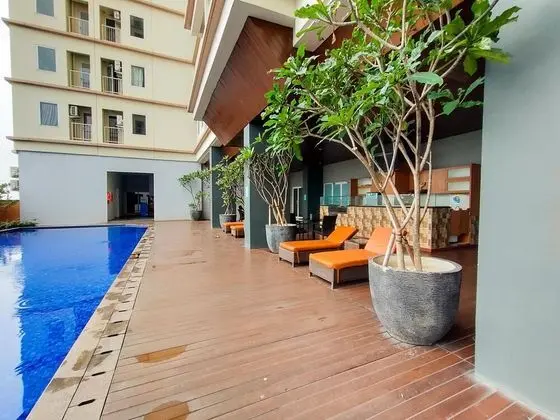 Simply Look Studio Tamansari Mahogany Karawang Apartment - Dış Mekan