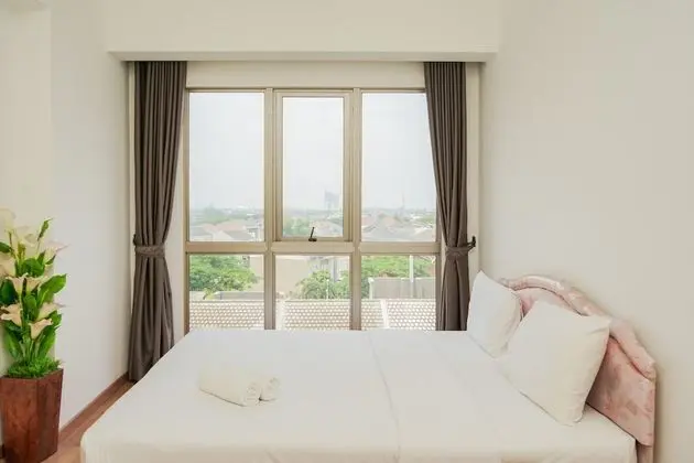 Simply Modern and Minimalist 1BR at M-Town Signature Apartment - Öne Çıkan Resim