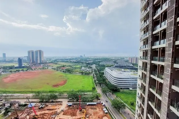 Simply And Restful Studio Apartment At Sky House Bsd - Oda Manzaraları