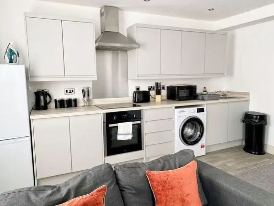 Simpson Beach View Apartments - Mutfak