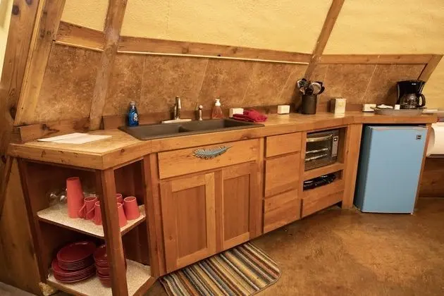 Sitting Bull Tipis 6 on Guadalupe River - Dış Mekan