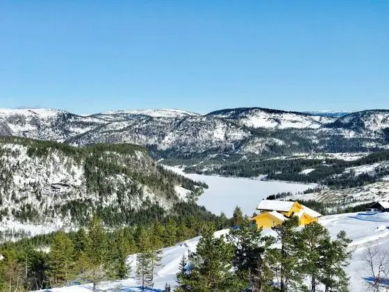 Ski Lodge & Apartments Gautefall - Dış Mekan